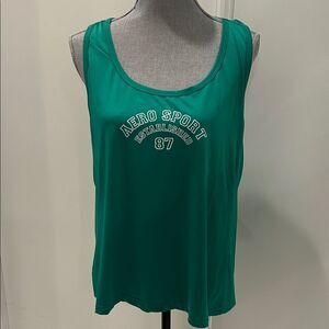 Aero Sport Green Women's Tank Top